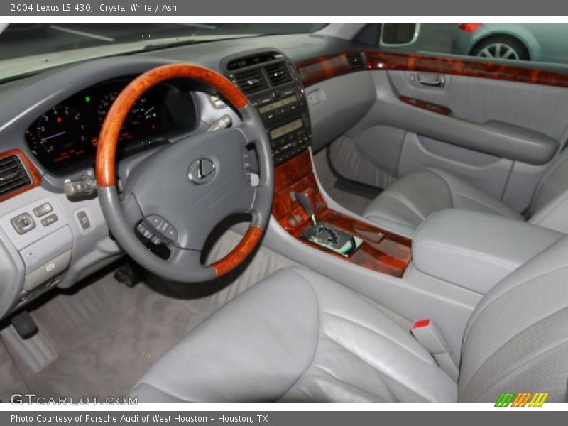 Crystal White / Ash 2004 Lexus LS 430