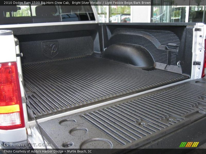 Bright Silver Metallic / Light Pebble Beige/Bark Brown 2010 Dodge Ram 1500 Big Horn Crew Cab