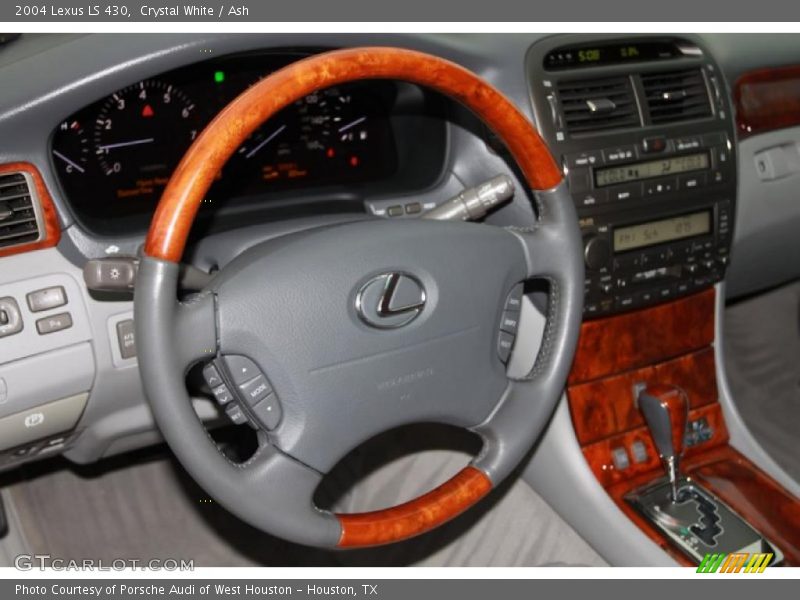 Crystal White / Ash 2004 Lexus LS 430