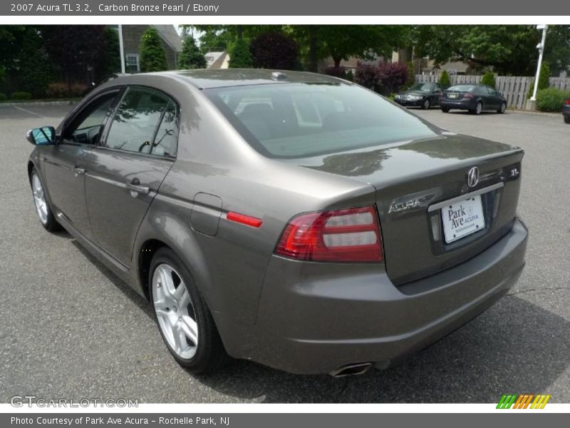 Carbon Bronze Pearl / Ebony 2007 Acura TL 3.2