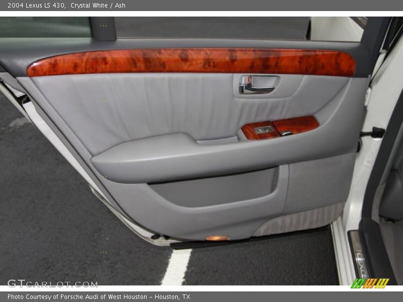 Crystal White / Ash 2004 Lexus LS 430