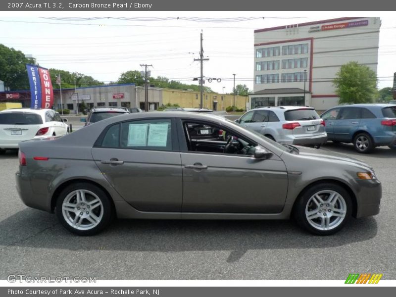 Carbon Bronze Pearl / Ebony 2007 Acura TL 3.2