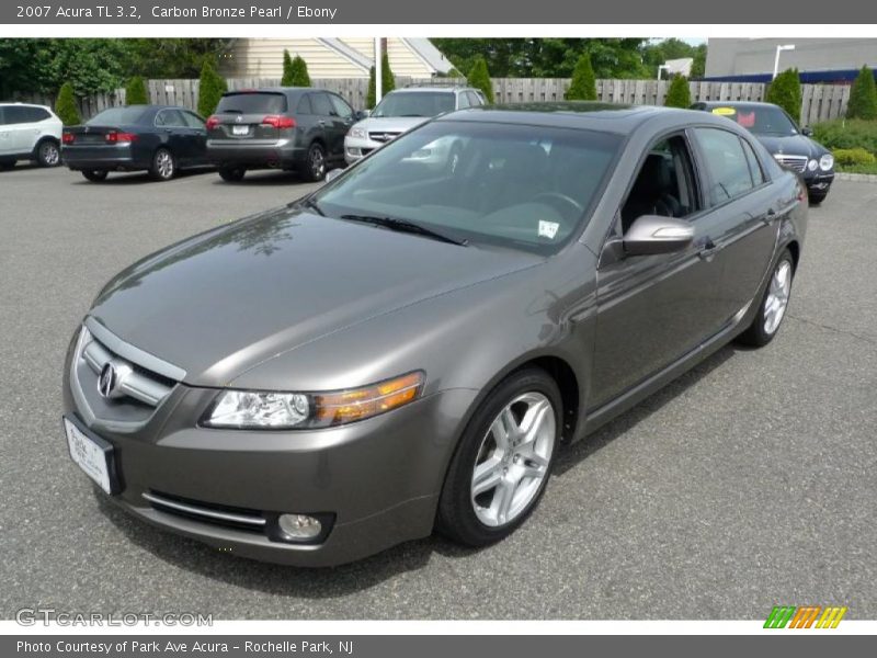 Carbon Bronze Pearl / Ebony 2007 Acura TL 3.2