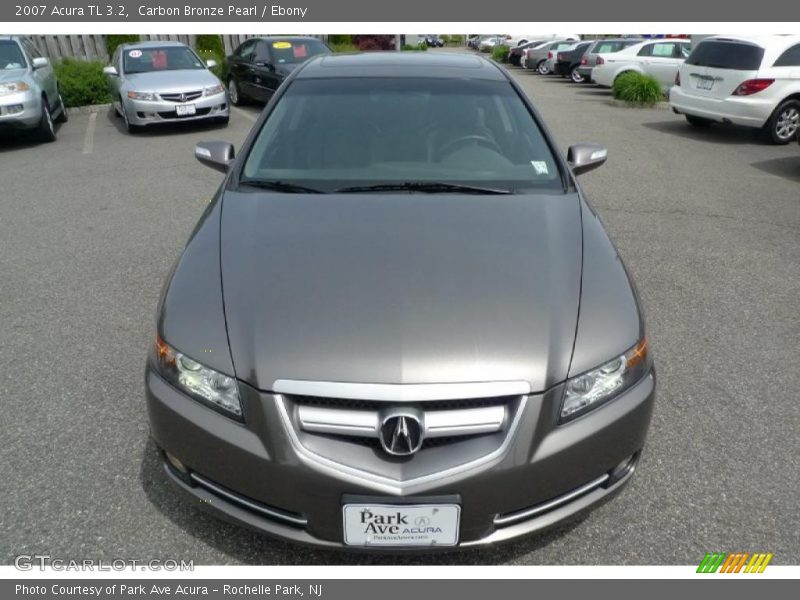 Carbon Bronze Pearl / Ebony 2007 Acura TL 3.2