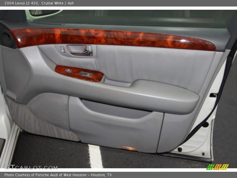 Crystal White / Ash 2004 Lexus LS 430