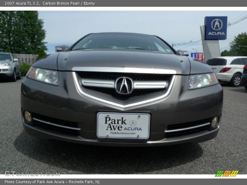 Carbon Bronze Pearl / Ebony 2007 Acura TL 3.2