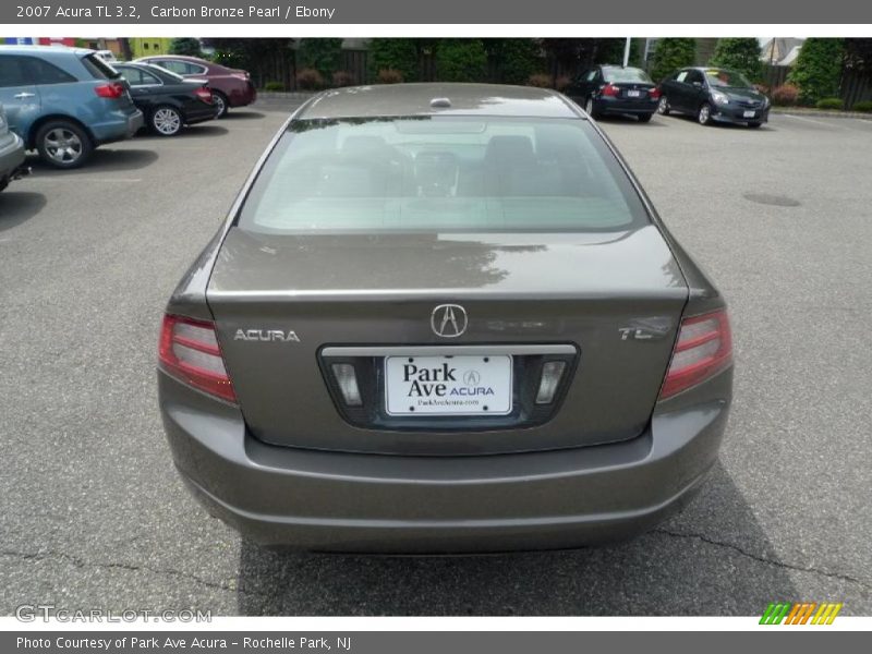 Carbon Bronze Pearl / Ebony 2007 Acura TL 3.2