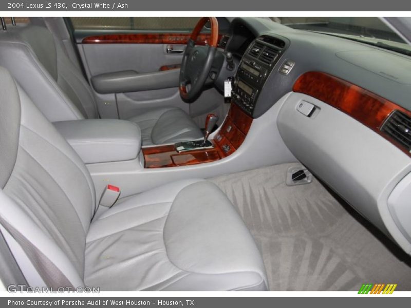 Crystal White / Ash 2004 Lexus LS 430