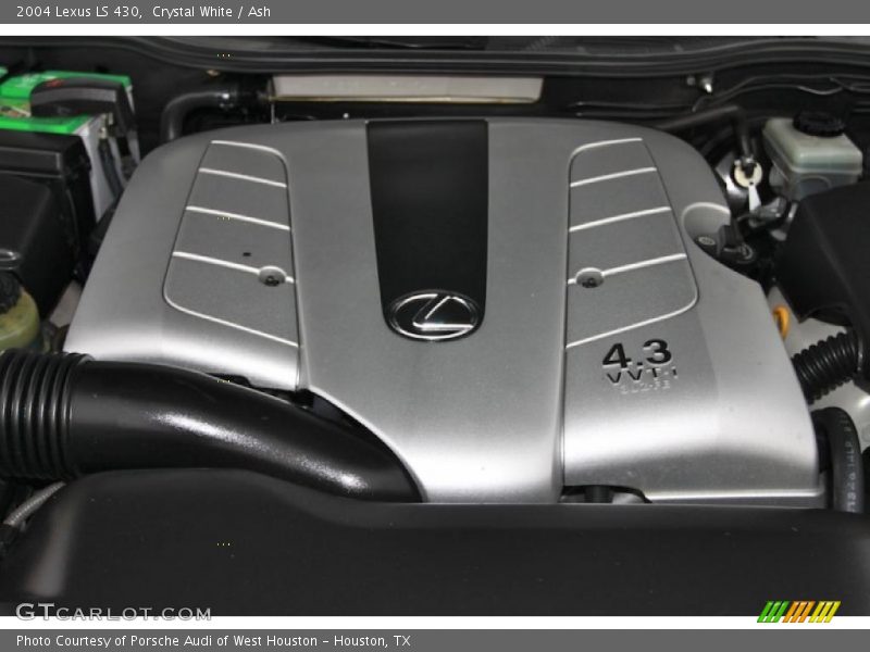 Crystal White / Ash 2004 Lexus LS 430