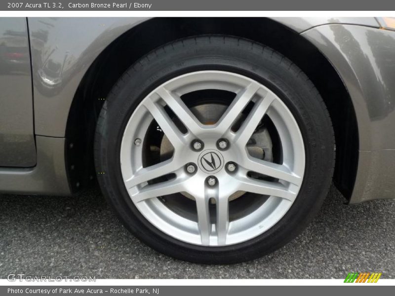 Carbon Bronze Pearl / Ebony 2007 Acura TL 3.2