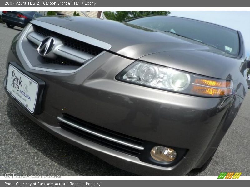 Carbon Bronze Pearl / Ebony 2007 Acura TL 3.2