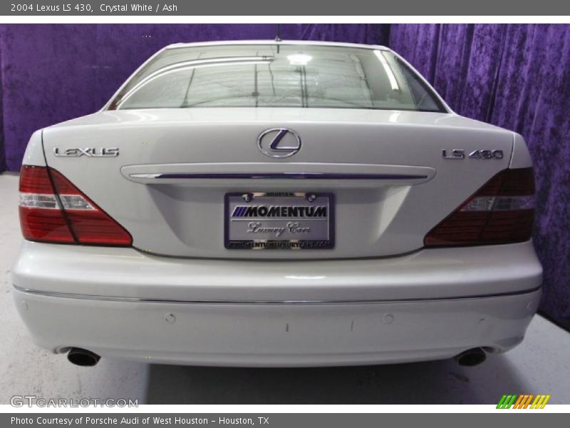 Crystal White / Ash 2004 Lexus LS 430