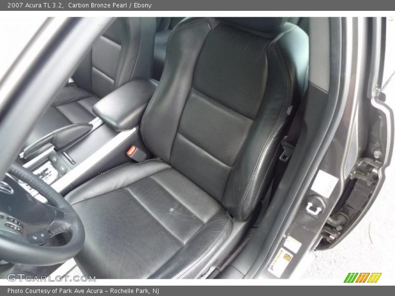 Carbon Bronze Pearl / Ebony 2007 Acura TL 3.2