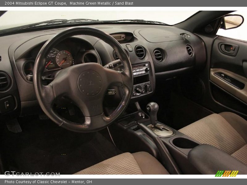 Machine Green Metallic / Sand Blast 2004 Mitsubishi Eclipse GT Coupe