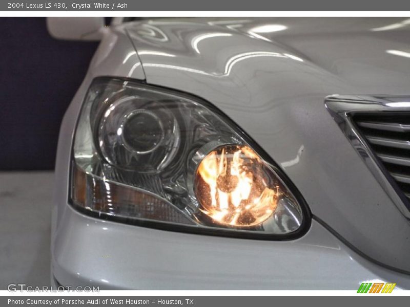 Crystal White / Ash 2004 Lexus LS 430
