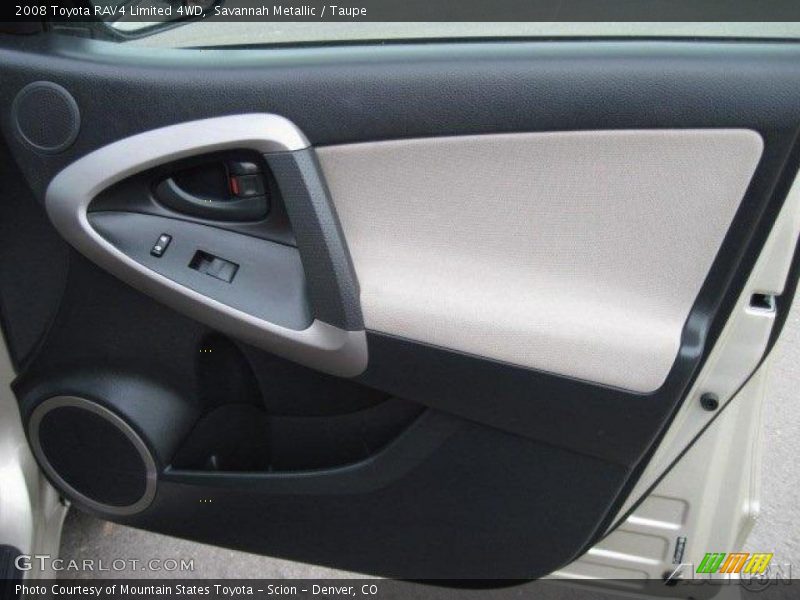 Savannah Metallic / Taupe 2008 Toyota RAV4 Limited 4WD