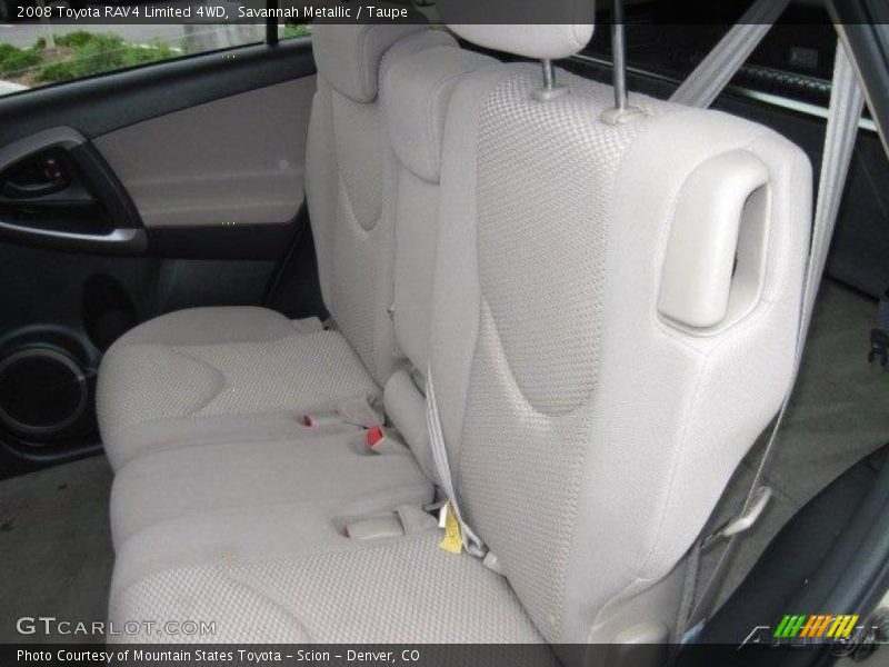 Savannah Metallic / Taupe 2008 Toyota RAV4 Limited 4WD