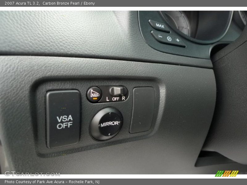 Carbon Bronze Pearl / Ebony 2007 Acura TL 3.2