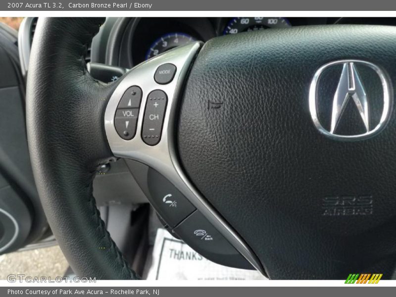 Carbon Bronze Pearl / Ebony 2007 Acura TL 3.2