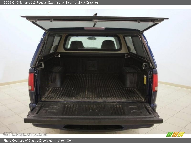 Indigo Blue Metallic / Graphite 2003 GMC Sonoma SLS Regular Cab