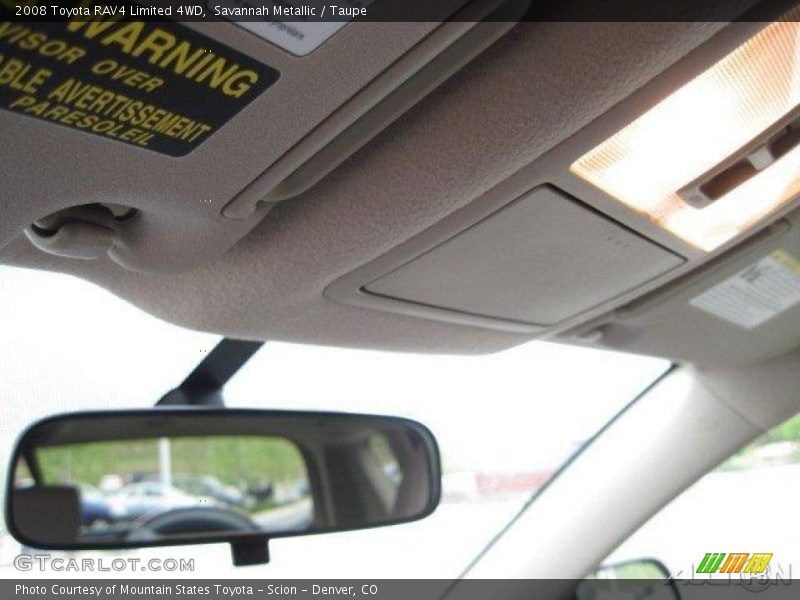 Savannah Metallic / Taupe 2008 Toyota RAV4 Limited 4WD