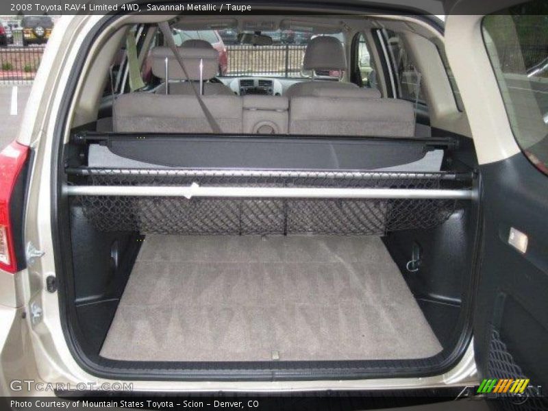 Savannah Metallic / Taupe 2008 Toyota RAV4 Limited 4WD