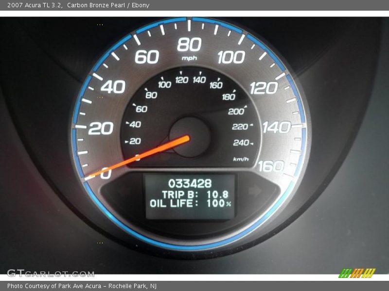 Carbon Bronze Pearl / Ebony 2007 Acura TL 3.2