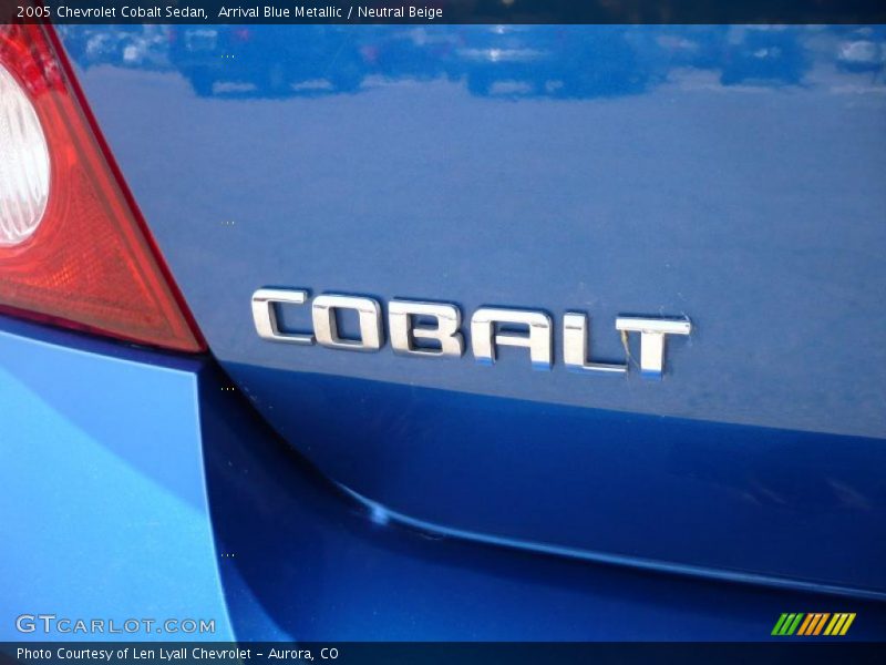 Arrival Blue Metallic / Neutral Beige 2005 Chevrolet Cobalt Sedan