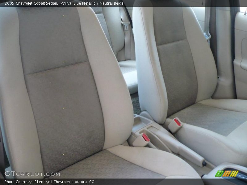 Arrival Blue Metallic / Neutral Beige 2005 Chevrolet Cobalt Sedan