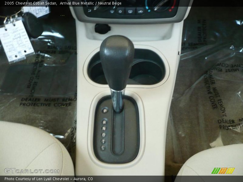 Arrival Blue Metallic / Neutral Beige 2005 Chevrolet Cobalt Sedan