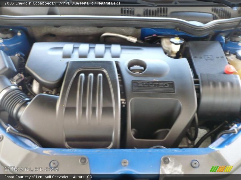 Arrival Blue Metallic / Neutral Beige 2005 Chevrolet Cobalt Sedan