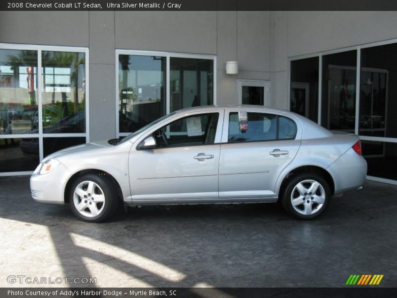 Ultra Silver Metallic / Gray 2008 Chevrolet Cobalt LT Sedan