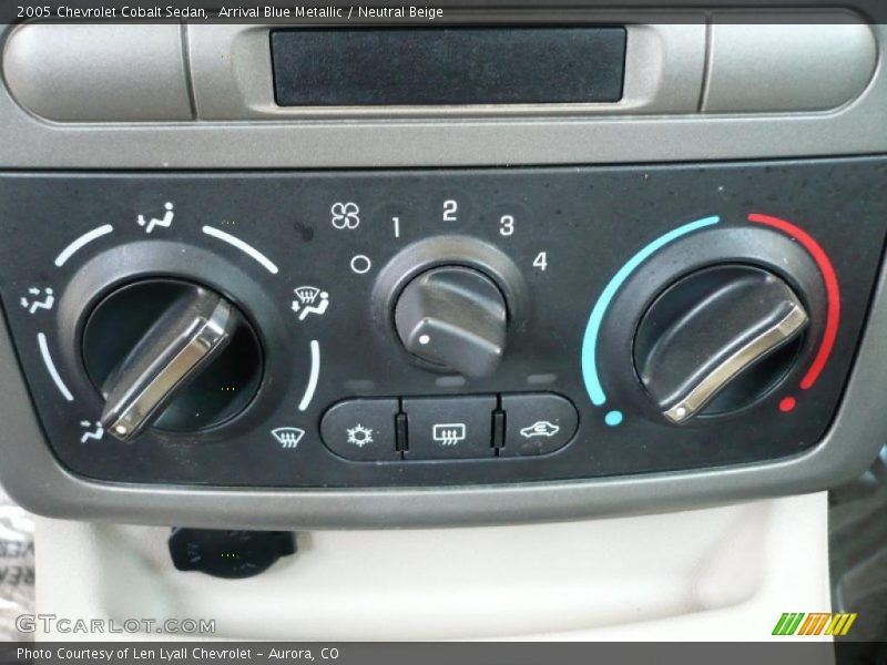 Arrival Blue Metallic / Neutral Beige 2005 Chevrolet Cobalt Sedan