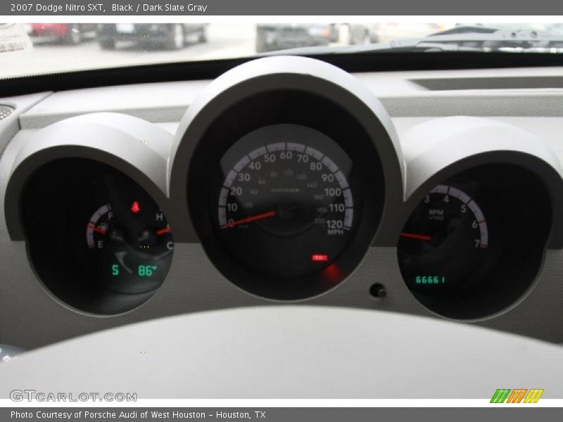 Black / Dark Slate Gray 2007 Dodge Nitro SXT