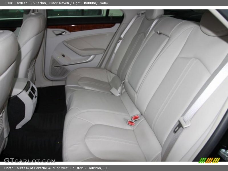 Black Raven / Light Titanium/Ebony 2008 Cadillac CTS Sedan