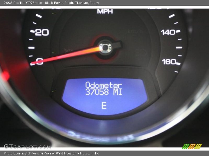 Black Raven / Light Titanium/Ebony 2008 Cadillac CTS Sedan