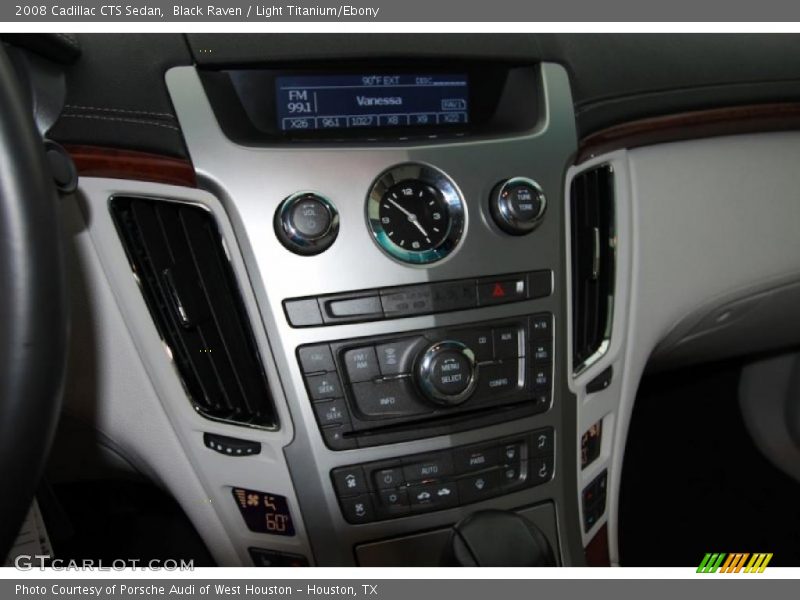 Black Raven / Light Titanium/Ebony 2008 Cadillac CTS Sedan