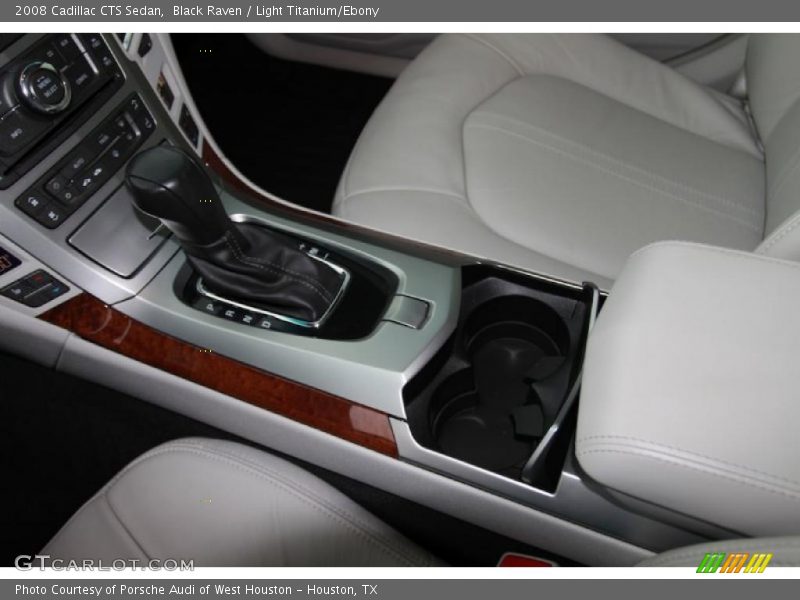 Black Raven / Light Titanium/Ebony 2008 Cadillac CTS Sedan