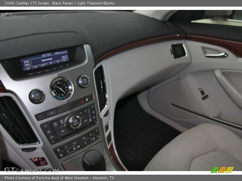 Black Raven / Light Titanium/Ebony 2008 Cadillac CTS Sedan