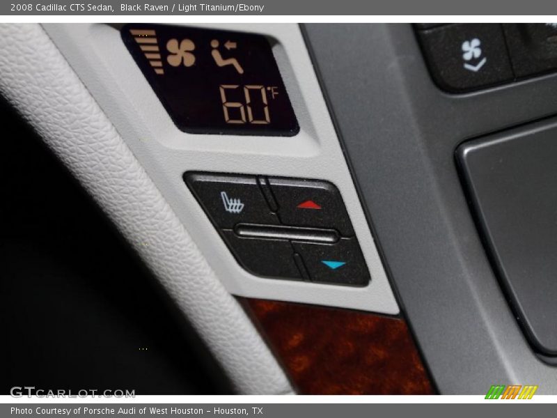 Black Raven / Light Titanium/Ebony 2008 Cadillac CTS Sedan
