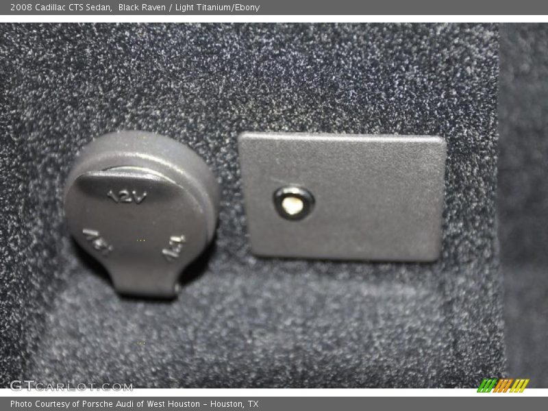 Black Raven / Light Titanium/Ebony 2008 Cadillac CTS Sedan