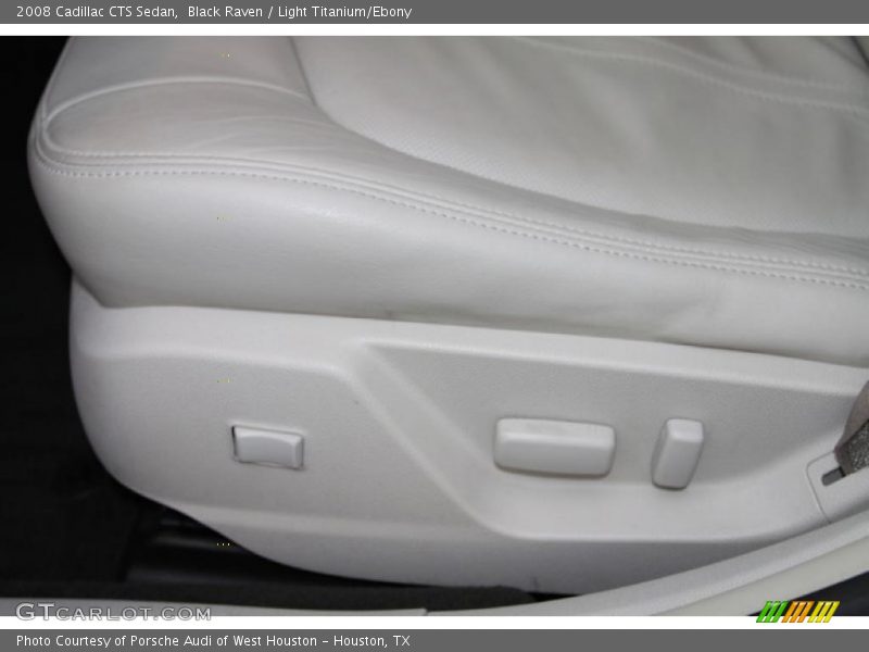 Black Raven / Light Titanium/Ebony 2008 Cadillac CTS Sedan