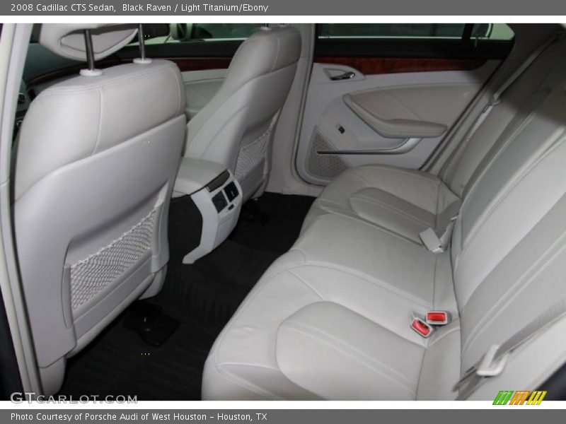 Black Raven / Light Titanium/Ebony 2008 Cadillac CTS Sedan