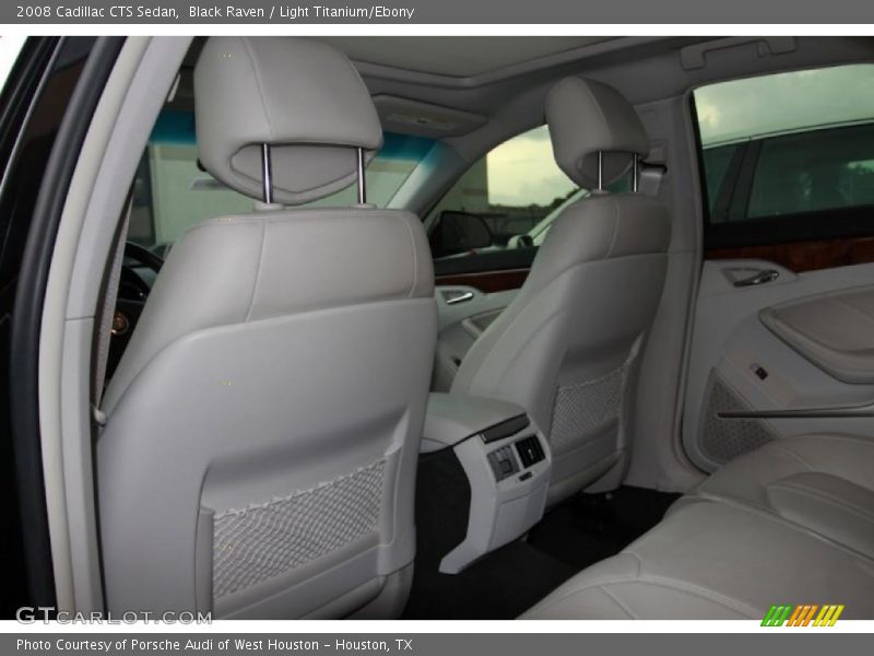 Black Raven / Light Titanium/Ebony 2008 Cadillac CTS Sedan