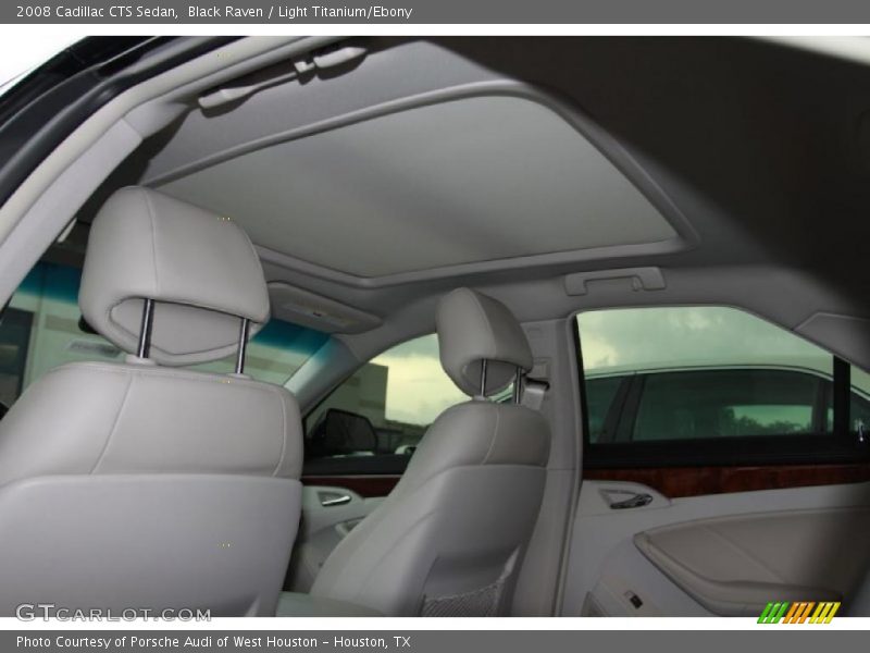 Black Raven / Light Titanium/Ebony 2008 Cadillac CTS Sedan