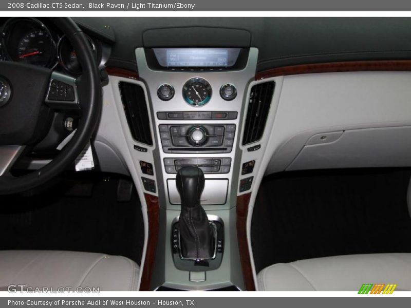 Black Raven / Light Titanium/Ebony 2008 Cadillac CTS Sedan