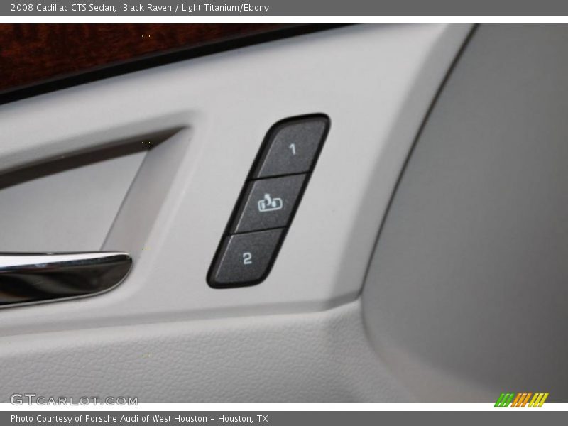 Black Raven / Light Titanium/Ebony 2008 Cadillac CTS Sedan