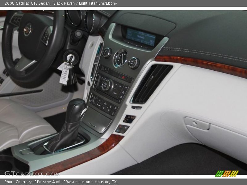 Black Raven / Light Titanium/Ebony 2008 Cadillac CTS Sedan