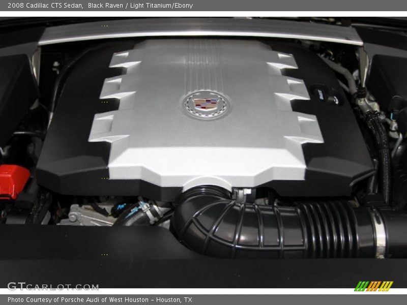 Black Raven / Light Titanium/Ebony 2008 Cadillac CTS Sedan