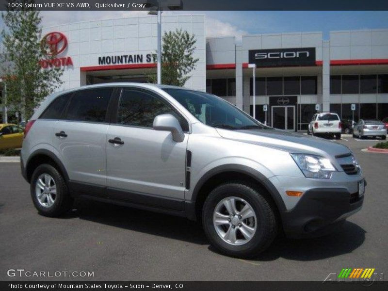 Quicksilver / Gray 2009 Saturn VUE XE V6 AWD